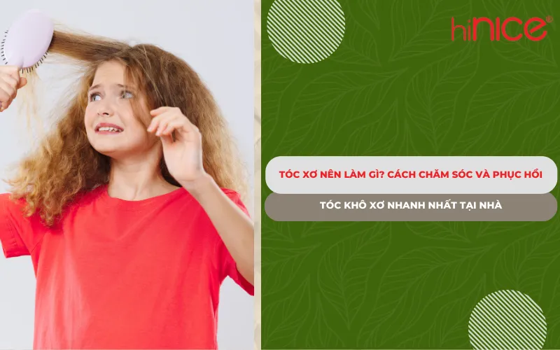 Tóc xơ nên làm gì? Cách chăm sóc và phục hồi tóc khô xơ nhanh nhất tại nhà
