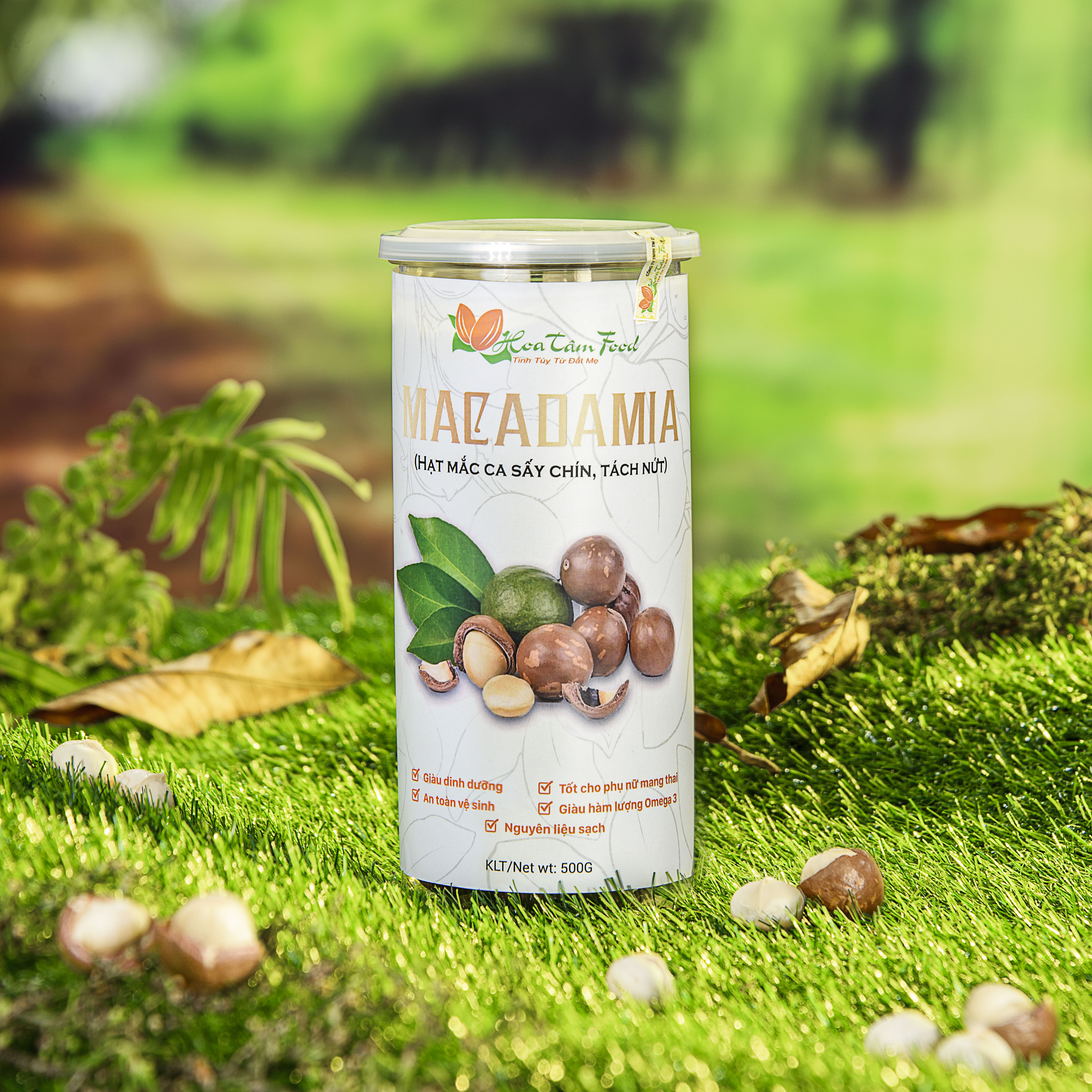 Hạt macca hộp nhựa sấy chín, tách nứt giàu hàm lượng dinh dưỡng tốt cho sức khoẻ Hạt macca hộp nhựa sấy chín, tách nứt giàu hàm lượng dinh dưỡng tốt cho sức khoẻ