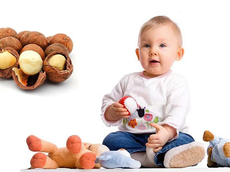 Hạt macca có tác dụng gì với trẻ em