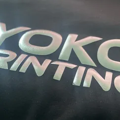 FOIL PUFF PRINT DECAL