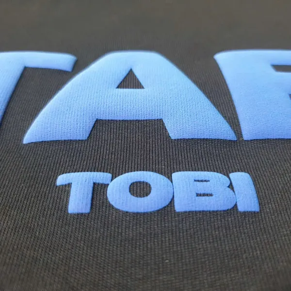 PUFF PRINT DECAL