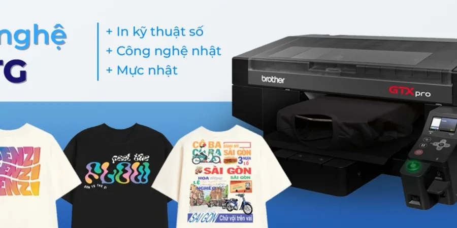 In Như Không In: Trải Nghiệm Chiếc Áo Thun Biết Thở Với Công Nghệ Brother GTX