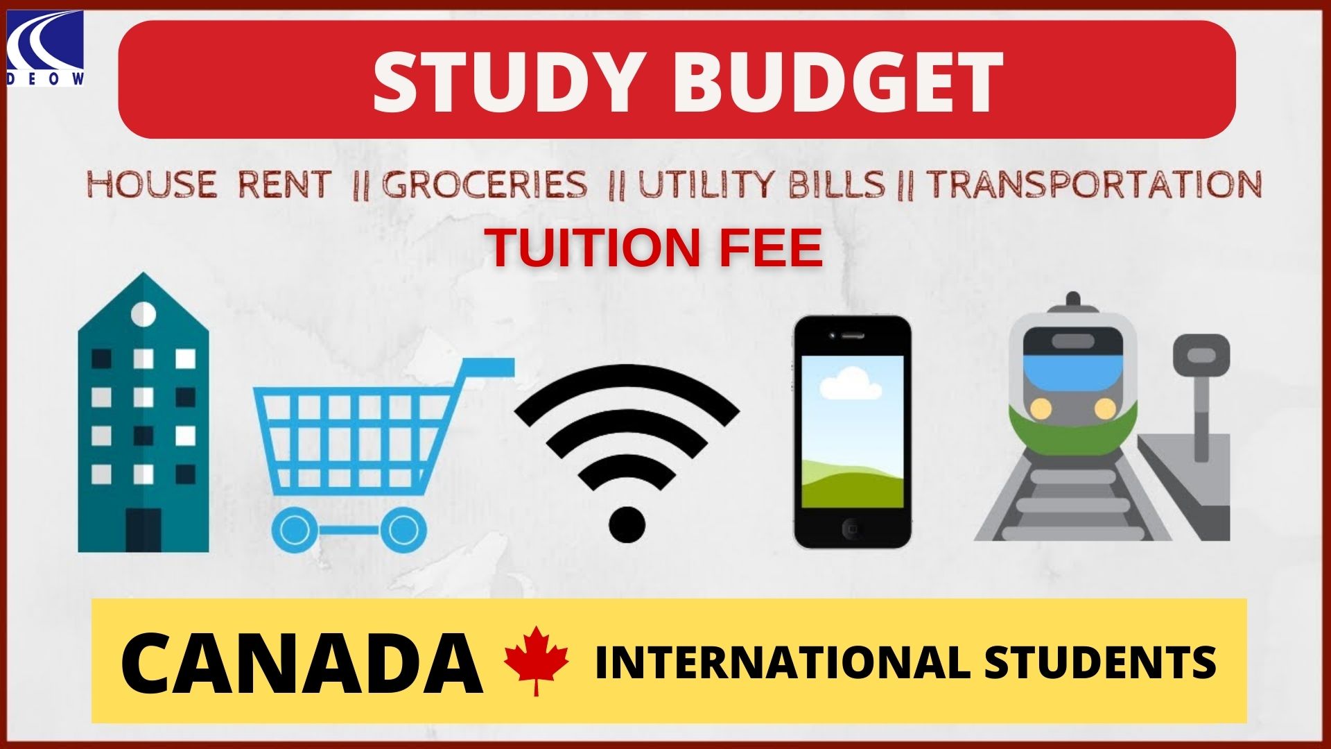 Chi phi du học Canada - Du học DEOW Vietnam - 0813980800