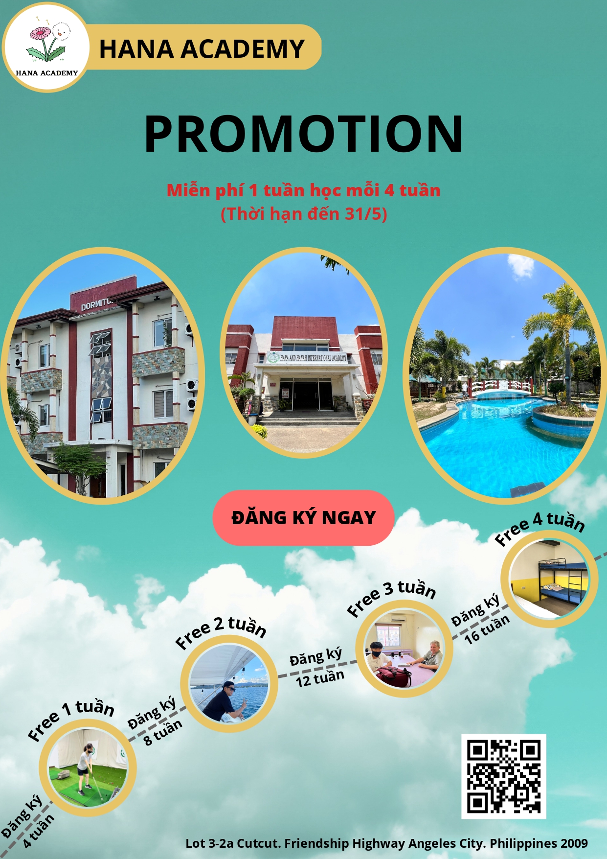 Học bổng du học Philippines 2023