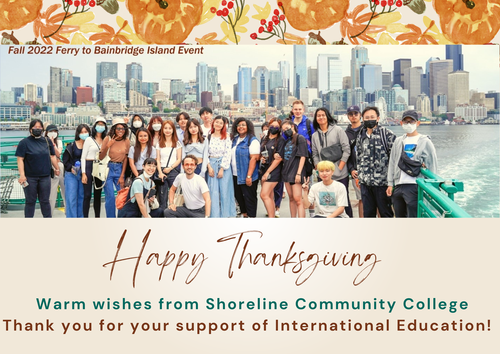 Chuyến đi đảo Bainbridge Island của sinh viên tại Shoreline