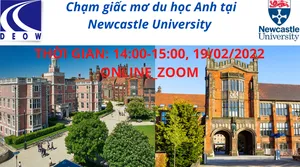 Du học Anh 2022: Chạm giấc mơ du học Anh tại Newcastle University!