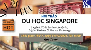 DU HỌC SINGAPORE - NGÀNH HỌC XU THẾ THỜI ĐẠI 4.0