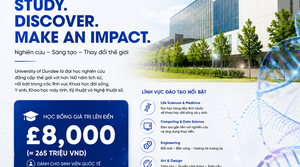 Du Học Anh: University of Dundee – Học bổng hấp dẫn cho sinh viên Việt Nam