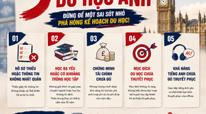 5 “BẪY” KHIẾN HỒ SƠ VISA DU HỌC ANH BỊ TỪ CHỐI – ĐỪNG ĐỂ MỘT SAI SÓT NHỎ PHÁ HỎNG KẾ HOẠCH DU HỌC!