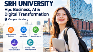 🎓 SRH University – Du học Đức với chương trình Business, AI & Công nghệ định hướng thực hành