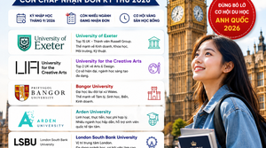 Đại Học Anh Quốc Còn Chấp Nhận Hồ Sơ Kỳ Thu 2026