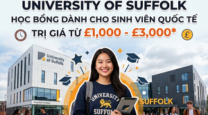 Du Học Anh: Học Bổng Lên Tới £3,000 Cho Sinh Viên Quốc Tế - University Of Suffolk