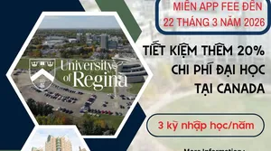 DU HỌC CANADA: CHỌN ĐẠI HỌC REGINA MỞ RA CƠ HỘI TIẾT KIỆM VƯỢT TRỘI