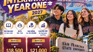 DU HỌC MỸ 2027: SAN FRANCISCO STATE UNIVERSITY – IELTS 5.0 VẪN CÓ CƠ HỘI VÀO ĐẠI HỌC MỸ, HỌC BỔNG LÊN ĐẾN $7,500!