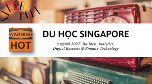 DU HỌC SINGAPORE: 3 NGÀNH HỌC HOT BUSINESS ANALYTICS - DIGITAL BUSINESS - FINANCE TECHNOLOGY