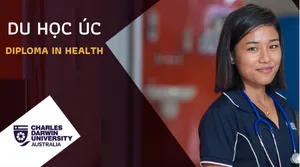 DU HỌC ÚC 2022: LẤY BẰNG DIPLOMA IN HEALTH TẠI ĐẠI HỌC CHARLES DARWIN UNIVERSITY