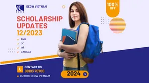 Tin tức Học Bổng Du Học tháng 12/2023