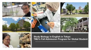 Học ngành Sinh học bằng tiếng Anh tại Tokyo Mùa Thu 2026 (Tháng 10/2026)