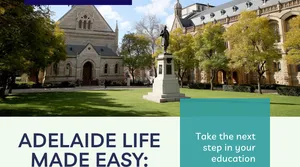 ✨ DU HỌC TẠI ADELAIDE UNIVERSITY: TRẢI NGHIỆM SỐNG ĐỘNG GIỮA THÀNH PHỐ ADELAIDE 🌏🎓