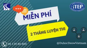 MIỄN PHÍ 2 THÁNG LUYỆN THI CHỨNG CHỈ TIẾNG ANH CHUẨN HÓA