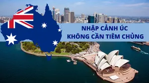 Nhập cảnh Úc không cần tiêm Vaccine
