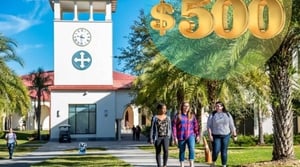 Ưu Đãi Kép Đến $500 Tiền Vé Máy Bay Cho Sinh Viên Theo Học Tại Đại Học Saint Leo University (Tampa) Bang Florida
