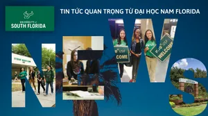 DU HỌC MỸ: CẬP NHẬT QUAN TRỌNG TỪ ĐẠI HỌC UNIVERSITY OF SOUTH FLORIDA