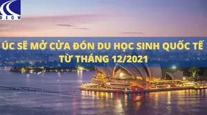 ÚC MỞ CỬA CHÀO ĐÓN SINH VIÊN QUỐC TẾ TỪ THÁNG 12/2021