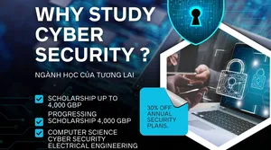 HỌC BỔNG DU HỌC ANH QUỐC NGÀNH AN NINH MẠNG CYBER SECURITY - BÁN DẪN TẠI ANH QUỐC