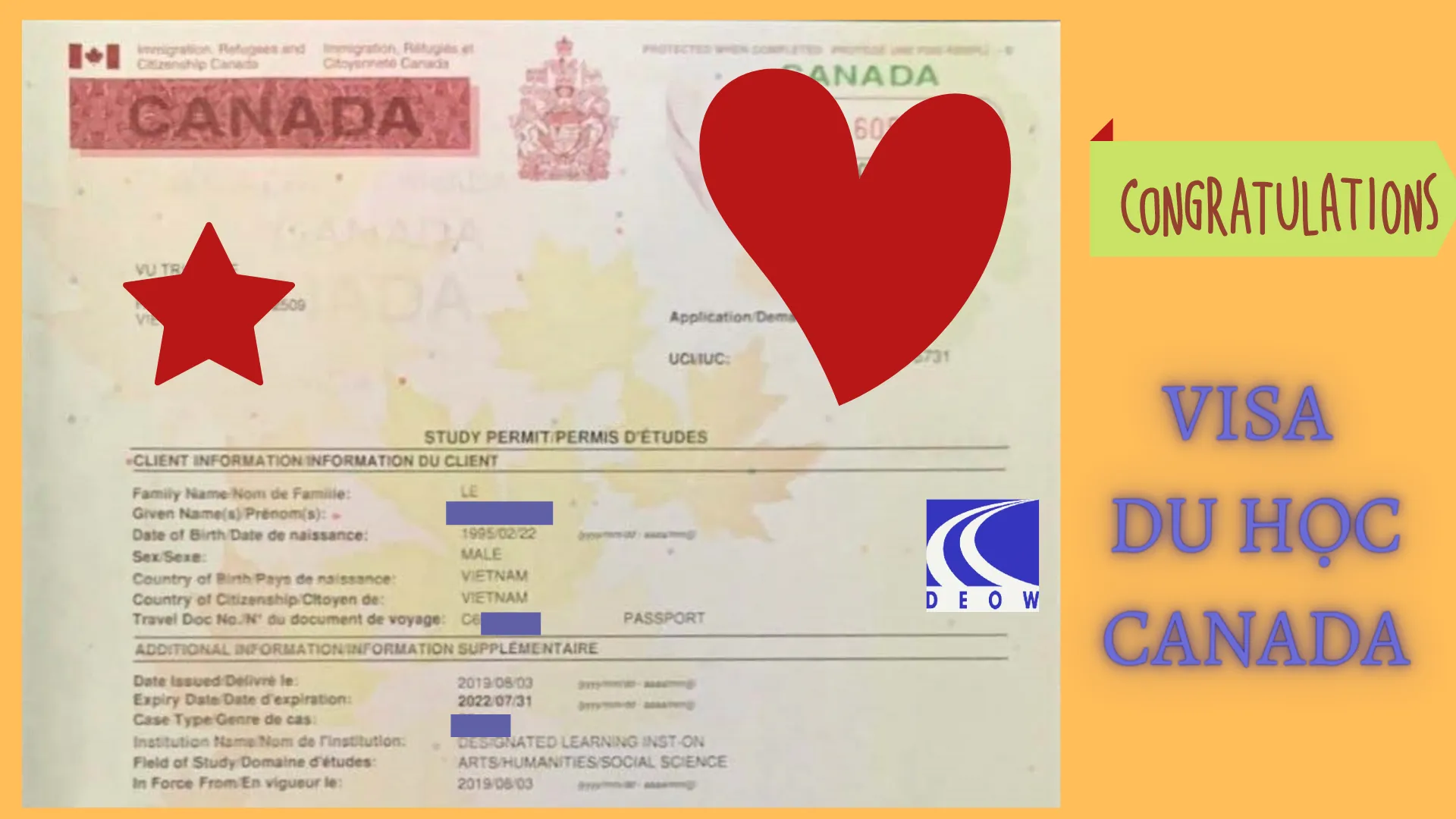 number canada visa