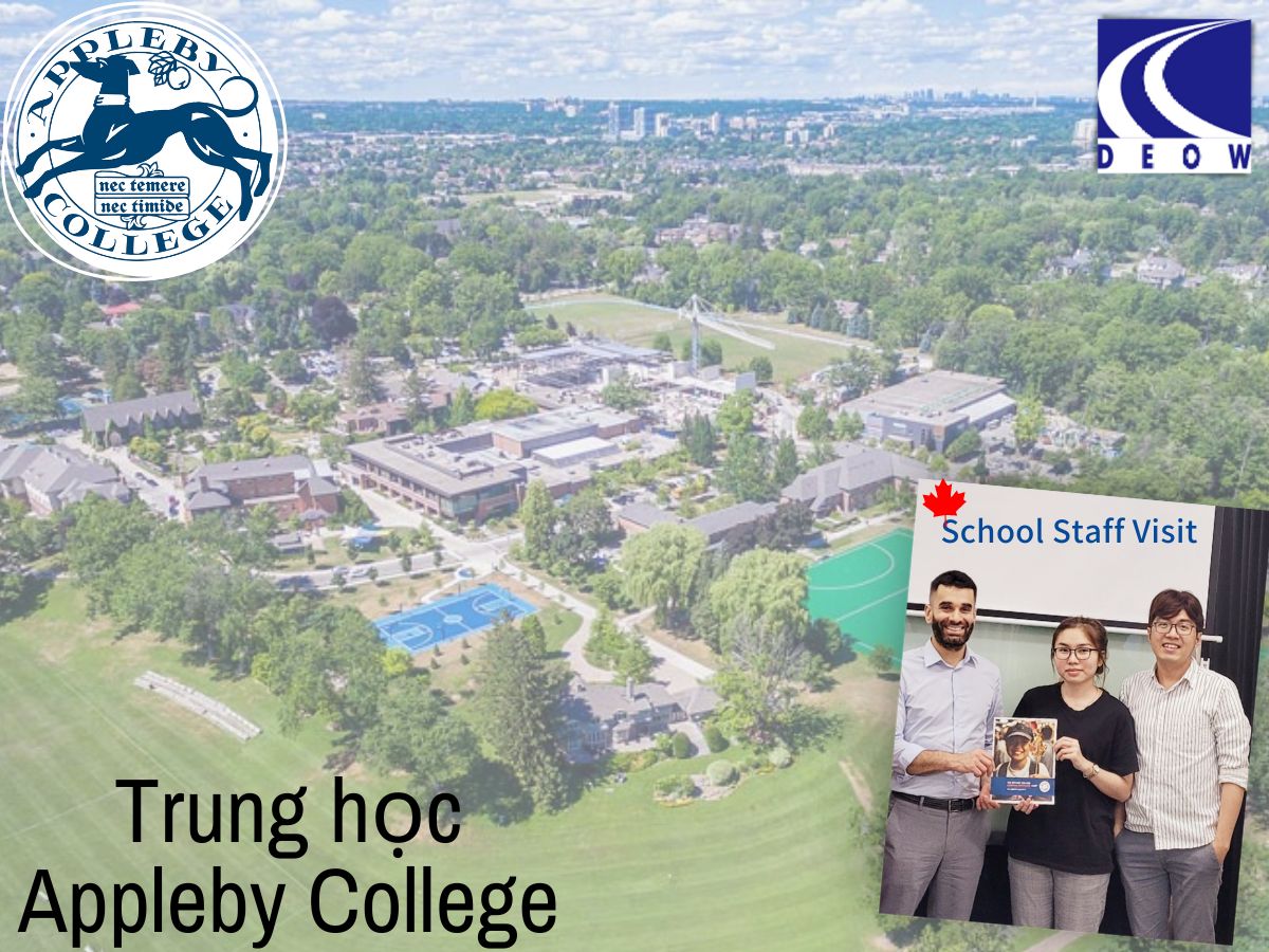 Mr. Kyle Urquhuart đến từ Trung học Appleby College thăm Du học DEOW Vietnam