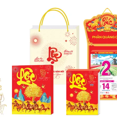 Lịch bloc 30x40: DVA 04 - SẮC MÀU THẾ GIỚI  