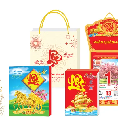 Lịch Bloc 25x35: DVA 05 & 06 -  QUÊ HƯƠNG VIỆT NAM