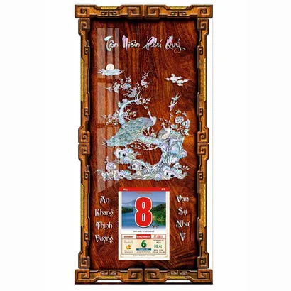 LỊCH GỖ CON CÔNG - VL11