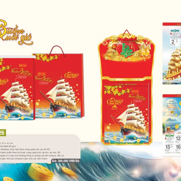 LỊCH 52 TUẦN AH26  (THUẬN BUỒM XUÔI GIÓ)