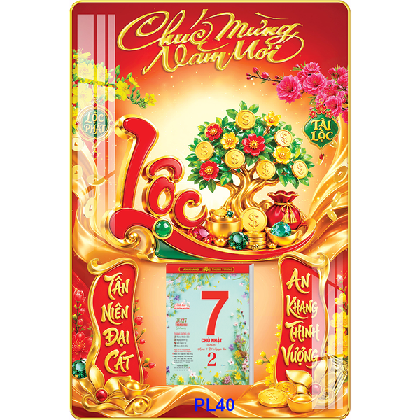 LỊCH LAMINA PL40