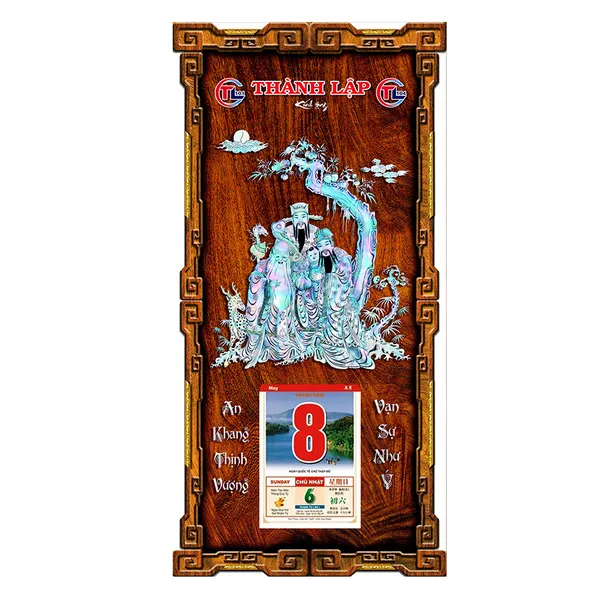 LỊCH GỖ DOANH NGHIỆP 2026