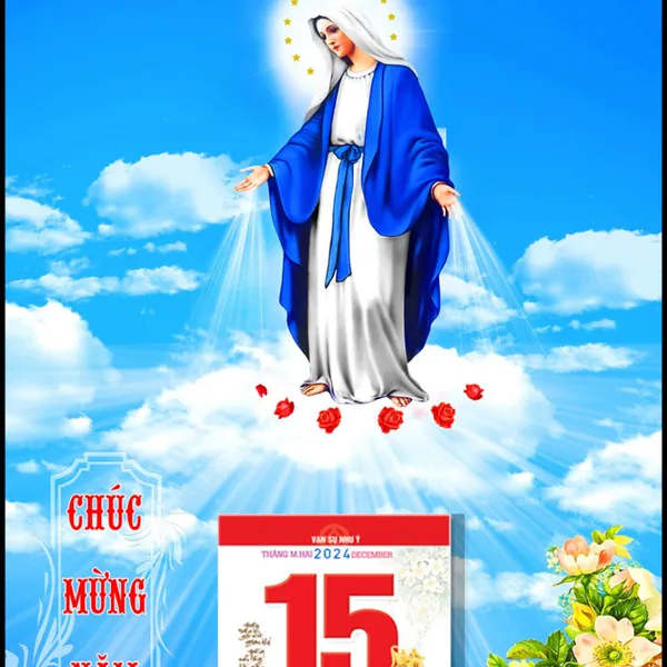 Bìa lịch công giáo 2025