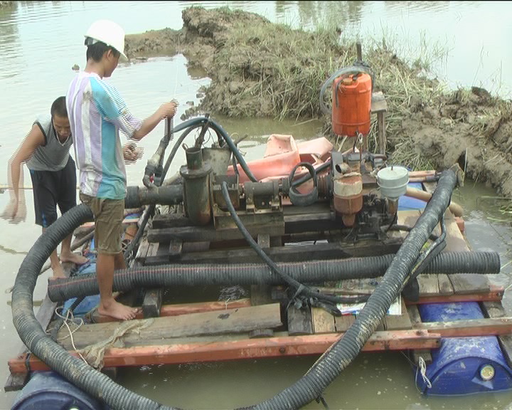 ống cao su bố vải hút cát tại Kiên Giang