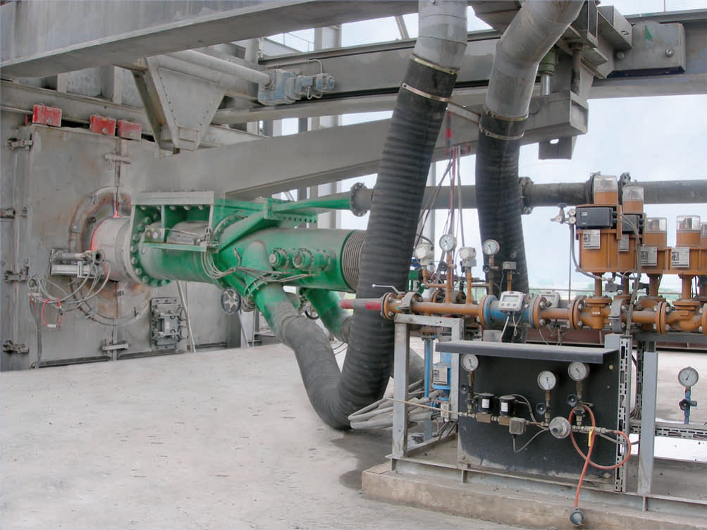 Sản xuất ống cao su xả khí lò đốt