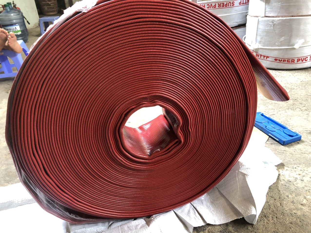 Ống bạt cốt dù tải bùn, cát, nước Ống bạt cốt dù tải bùn, cát, nước