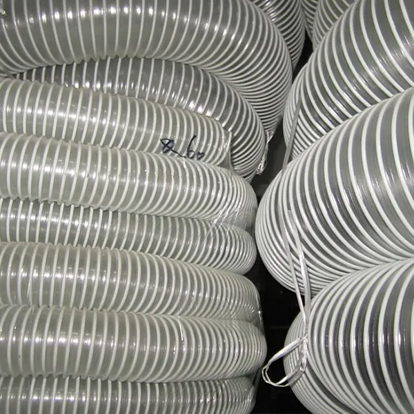 Ống nhựa PVC lõi thép co giãn hút bụi