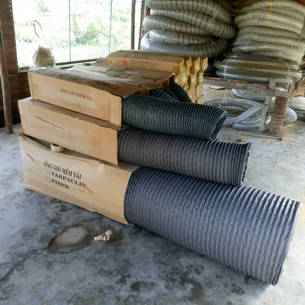 Cung cấp ống gió mềm lò xo Flexible duct thông gió