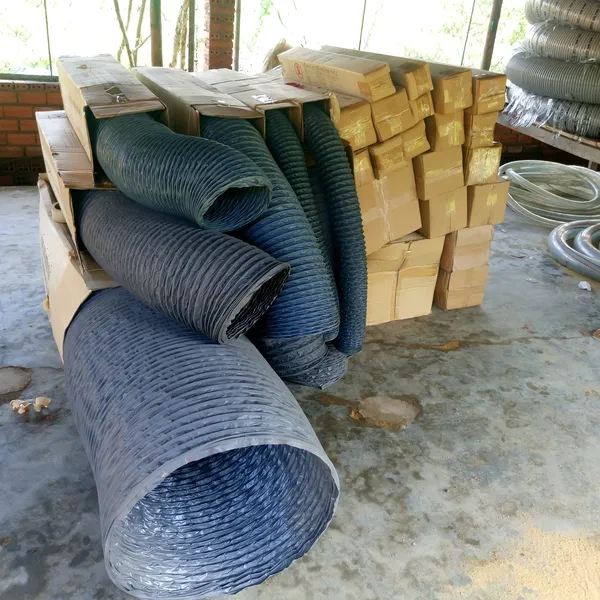 Ống gió mềm Flexible duct hút bụi