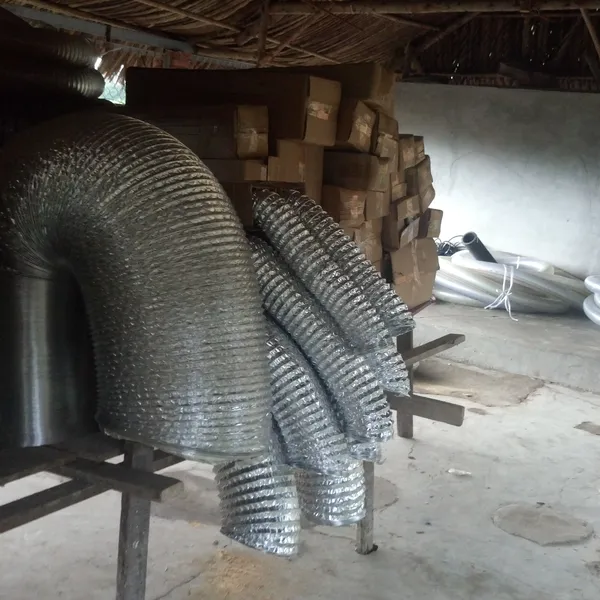 Ống nhôm co giãn thông gió