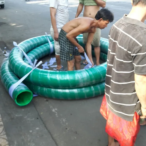 Ống nhựa gân nhựa lõi thép hút nước