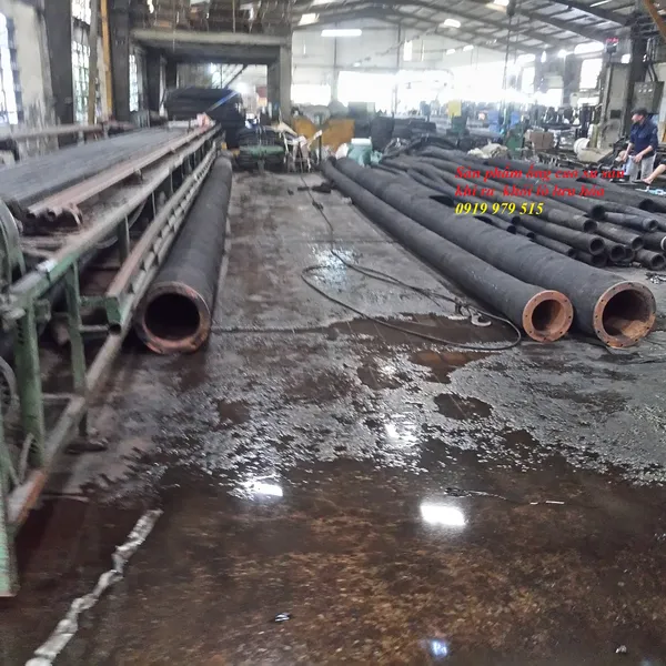sản xuất ống cao su hút cát tại Mỉ Xuân Vũng Tàu