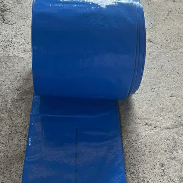 Ống bạt cốt dù màu xanh tải bùn cát Ø250