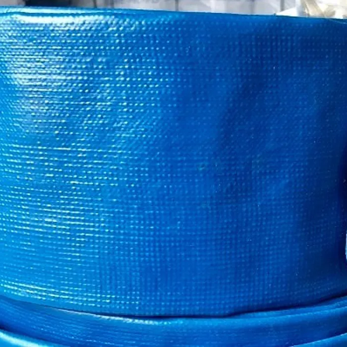 Ống bạt cốt dù màu xanh tải bùn cát Ø300