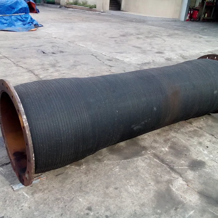 Ống cao su bố vải lỏi thép hút bùn